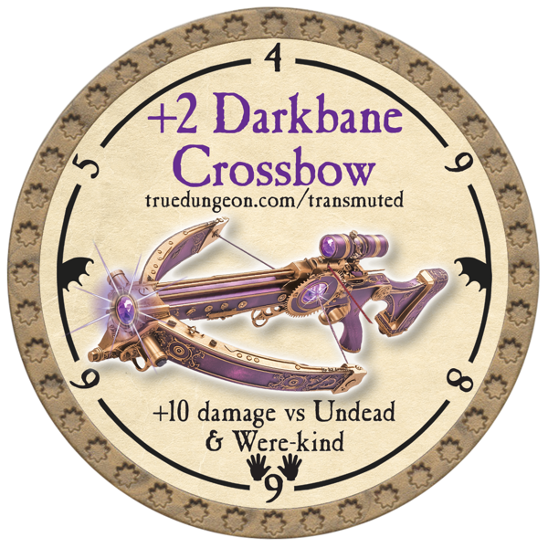 "+2 Darkbane Crossbow"