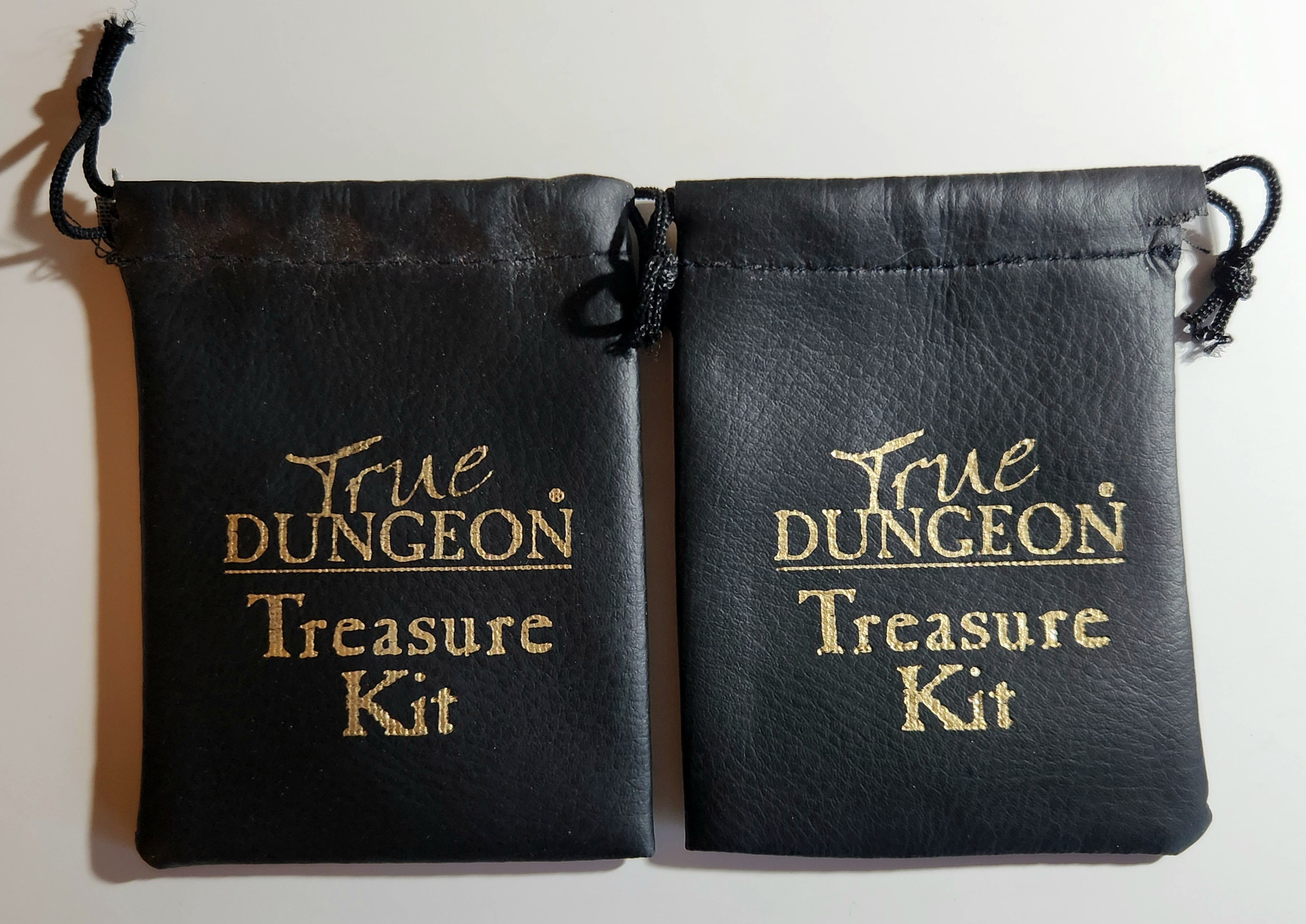Two Embossed Token Bags