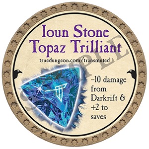 Ioun Stone Topaz Trilliant (1 of 2)