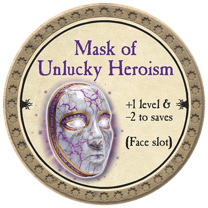 Mask of Unlucky Heroism