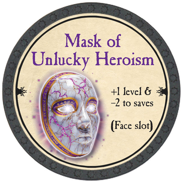 Mask of Unlucky Heroism