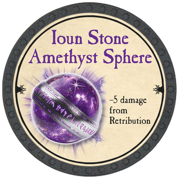 Ioun Stone Amethyst Sphere